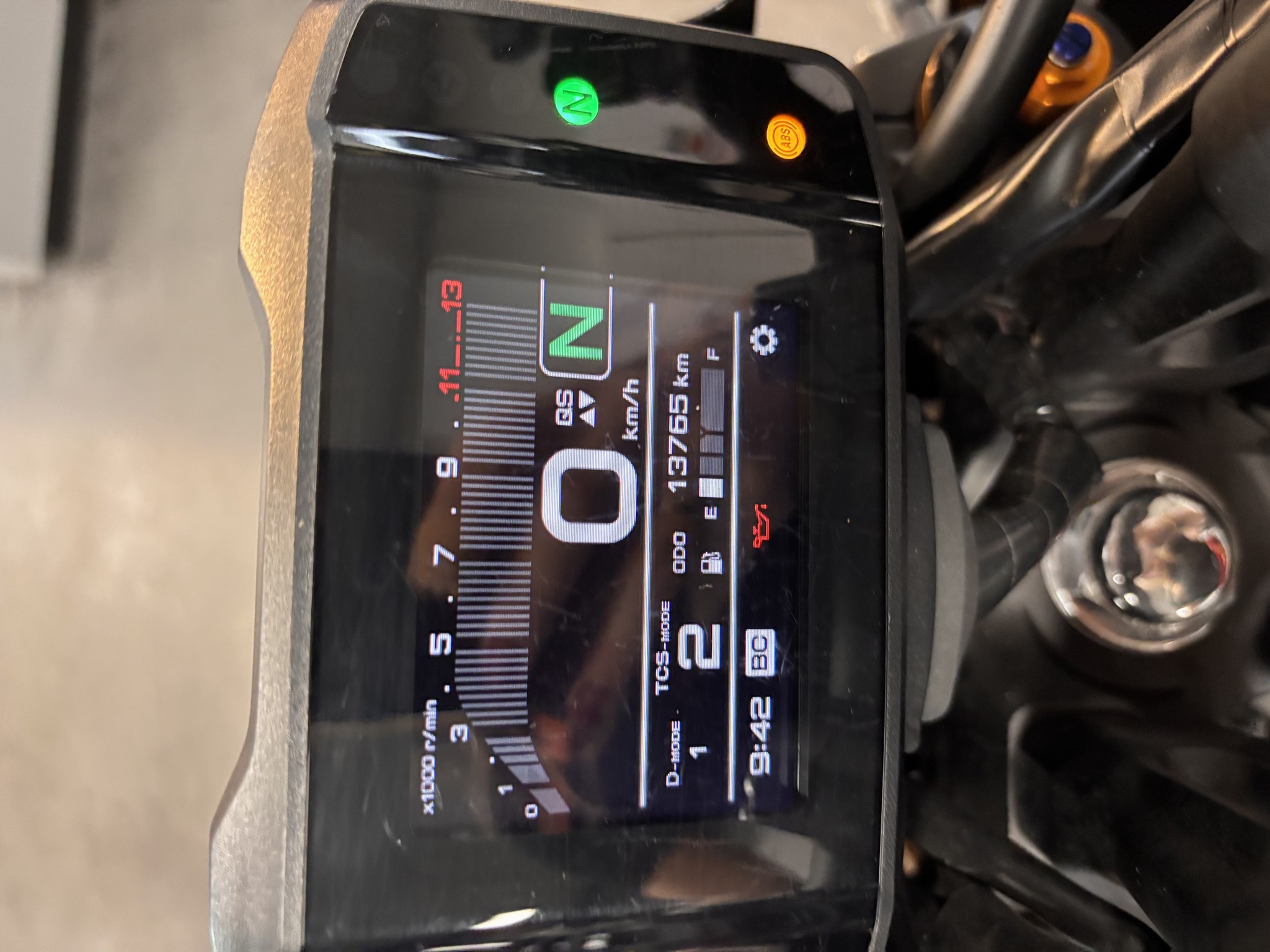 YAMAHA MT 09 SP ABS