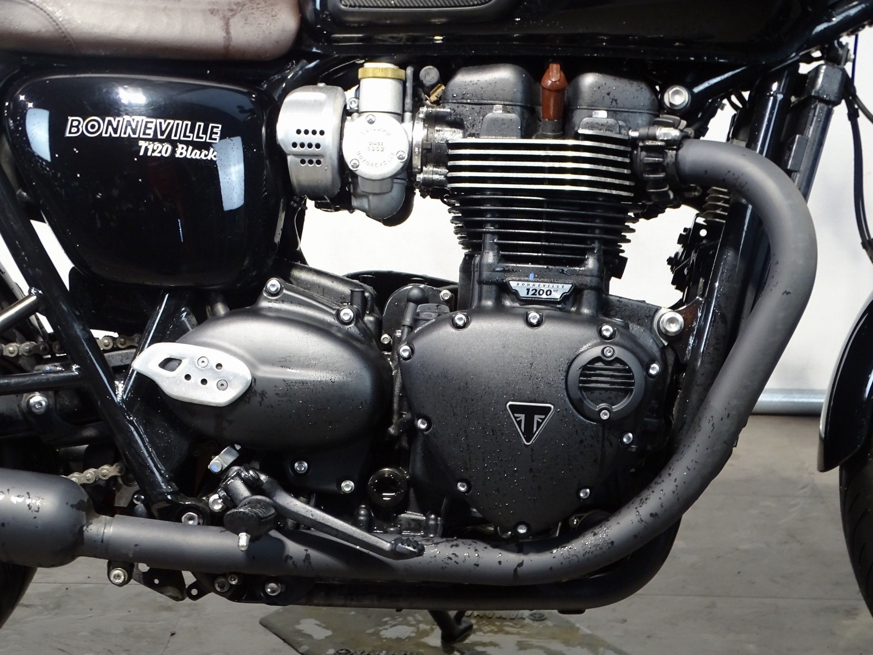 TRIUMPH BONNEVILLE T 120 BLACK