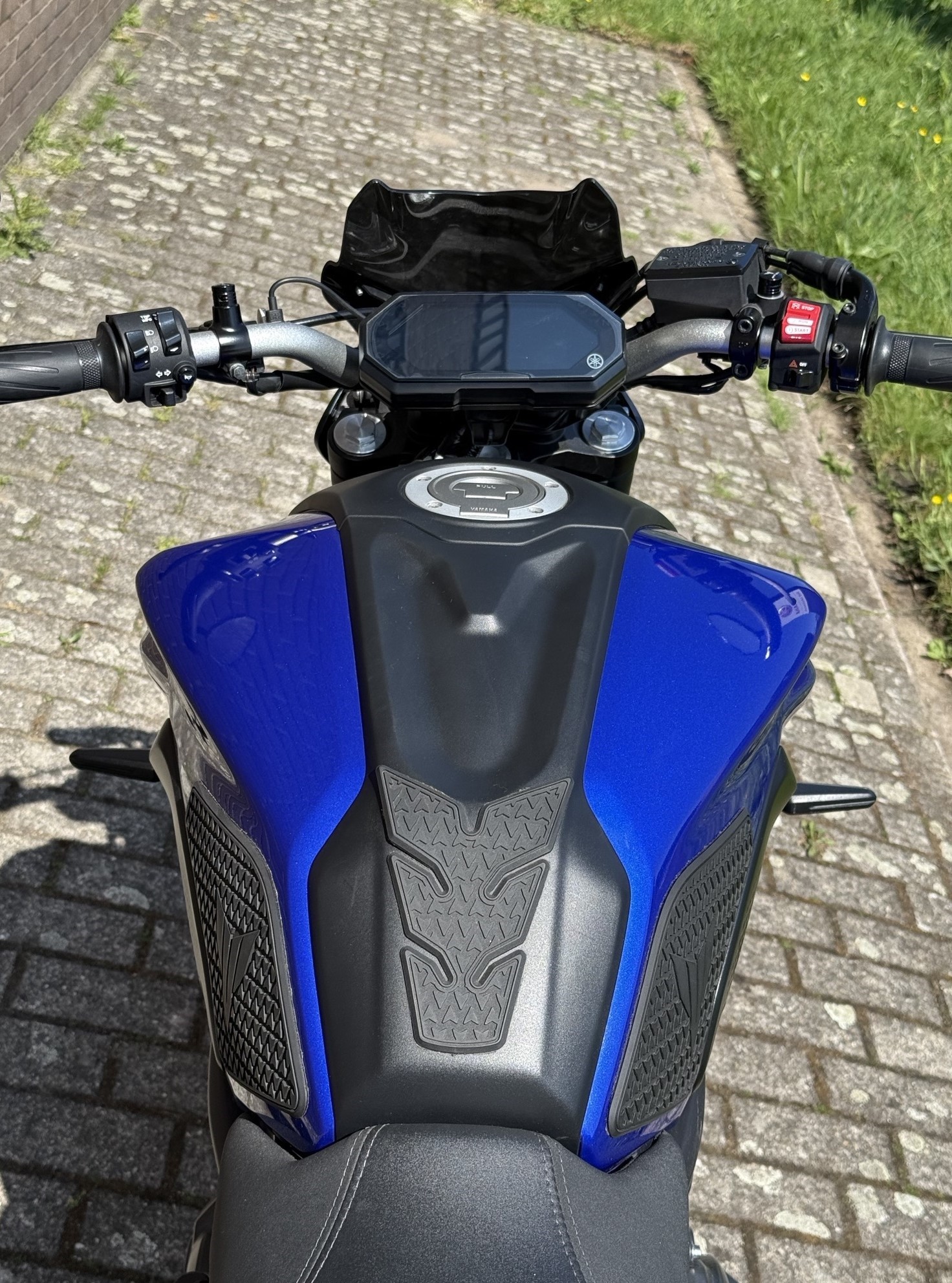 YAMAHA MT 07 MT07 2022 - Met Slechts