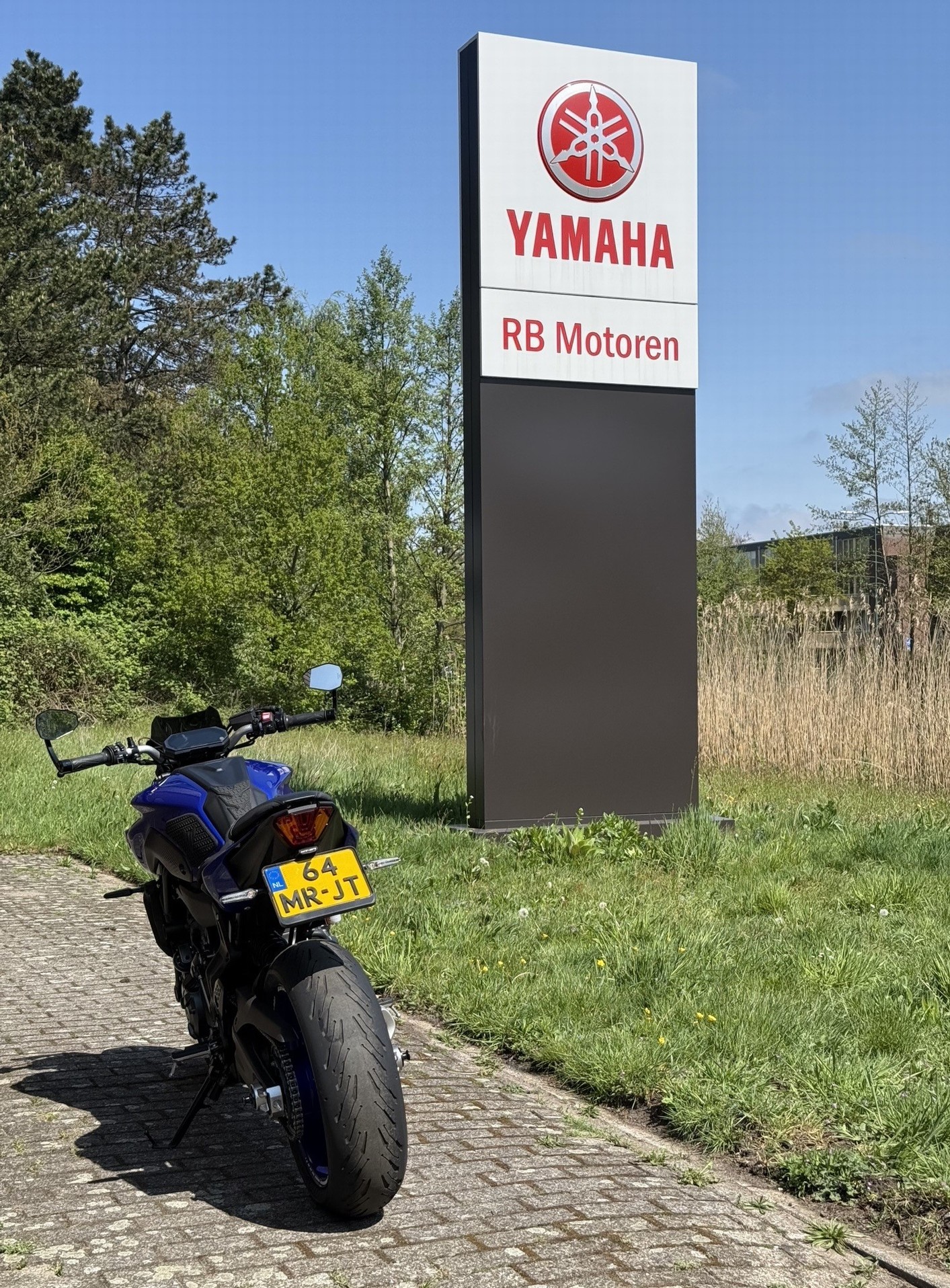 YAMAHA MT 07 MT07 2022 - Met Slechts