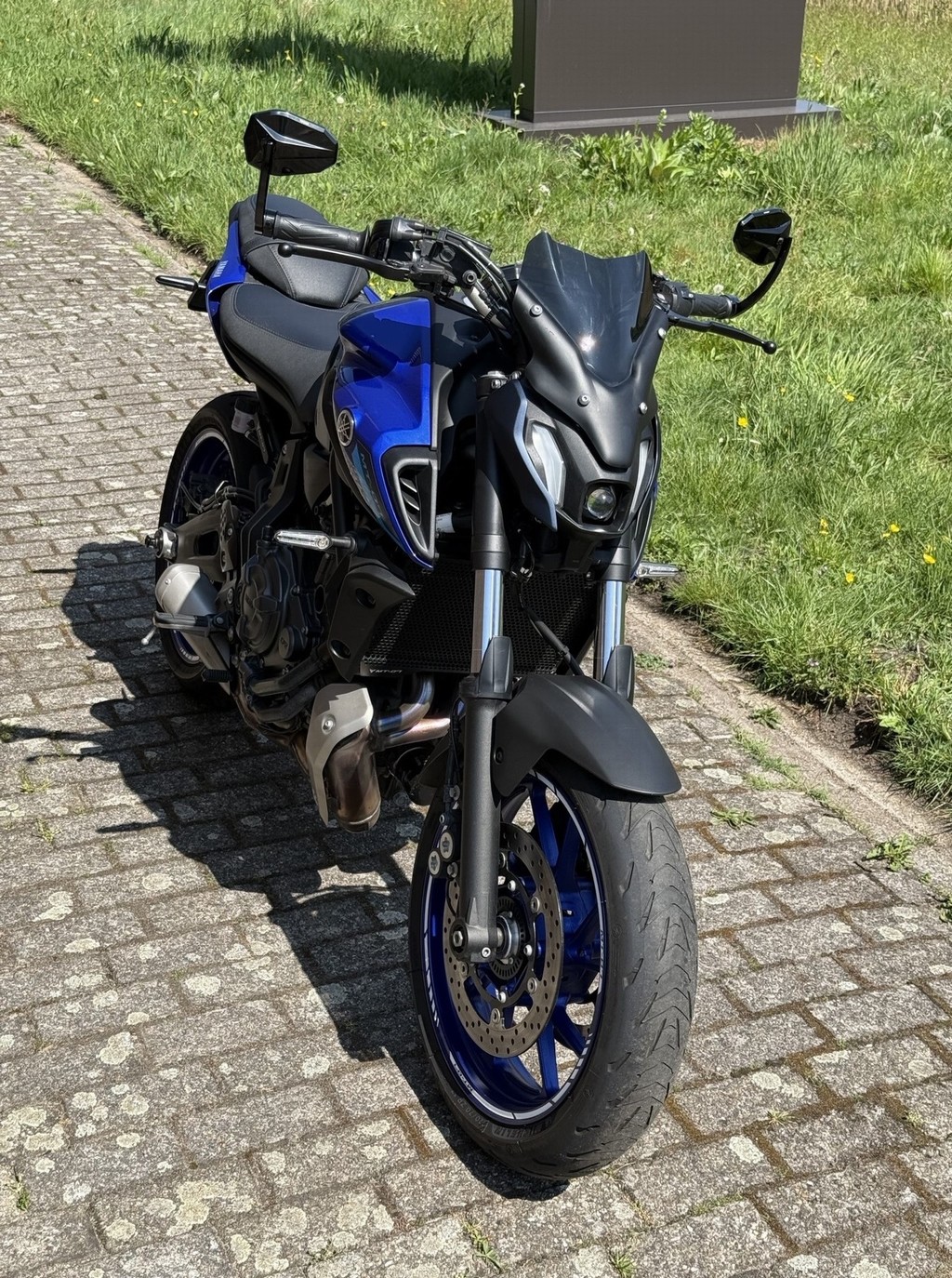 YAMAHA MT 07 MT07 2022 - Met Slechts