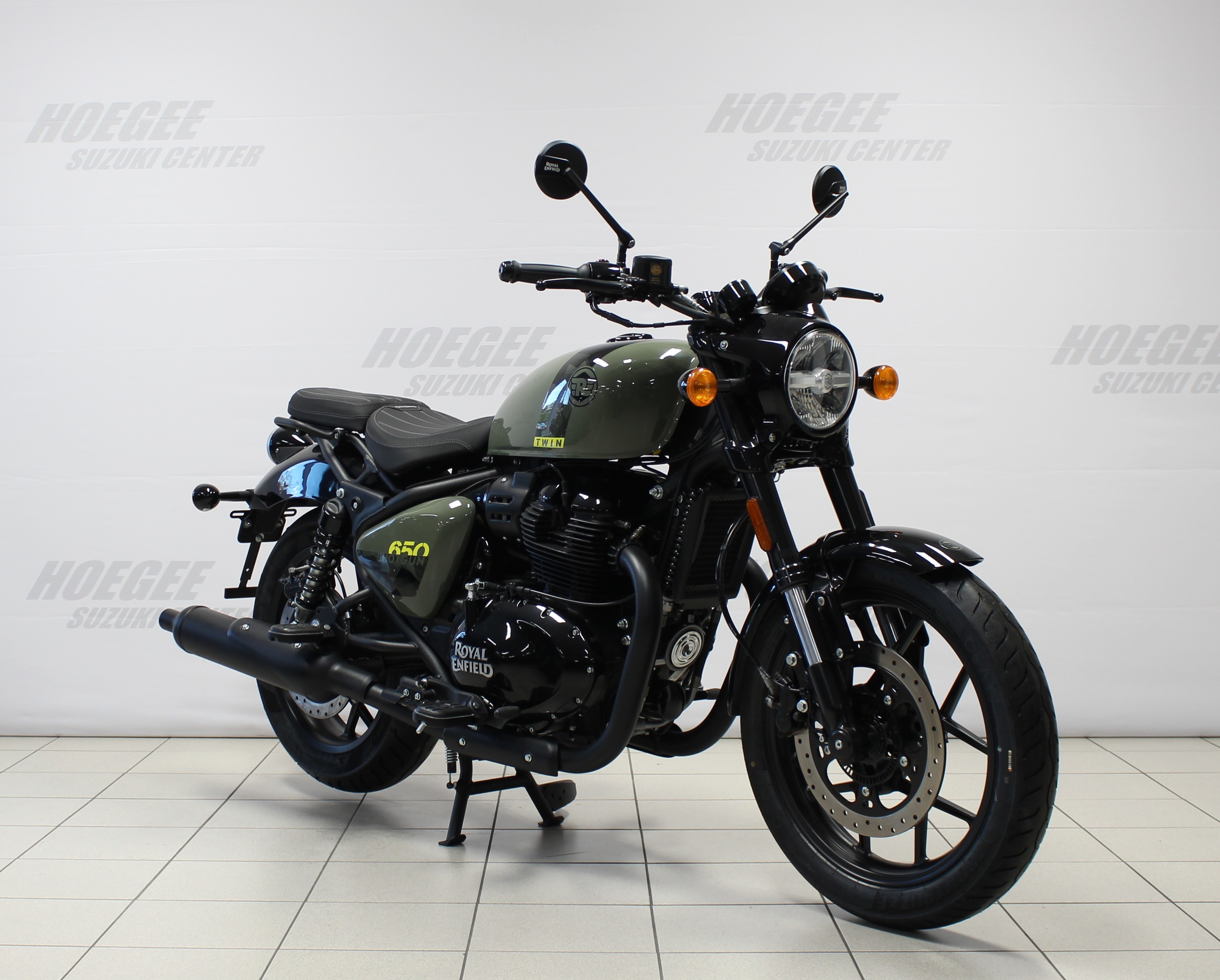 ROYAL-ENFIELD Shotgun 650 Green Drill Plasma