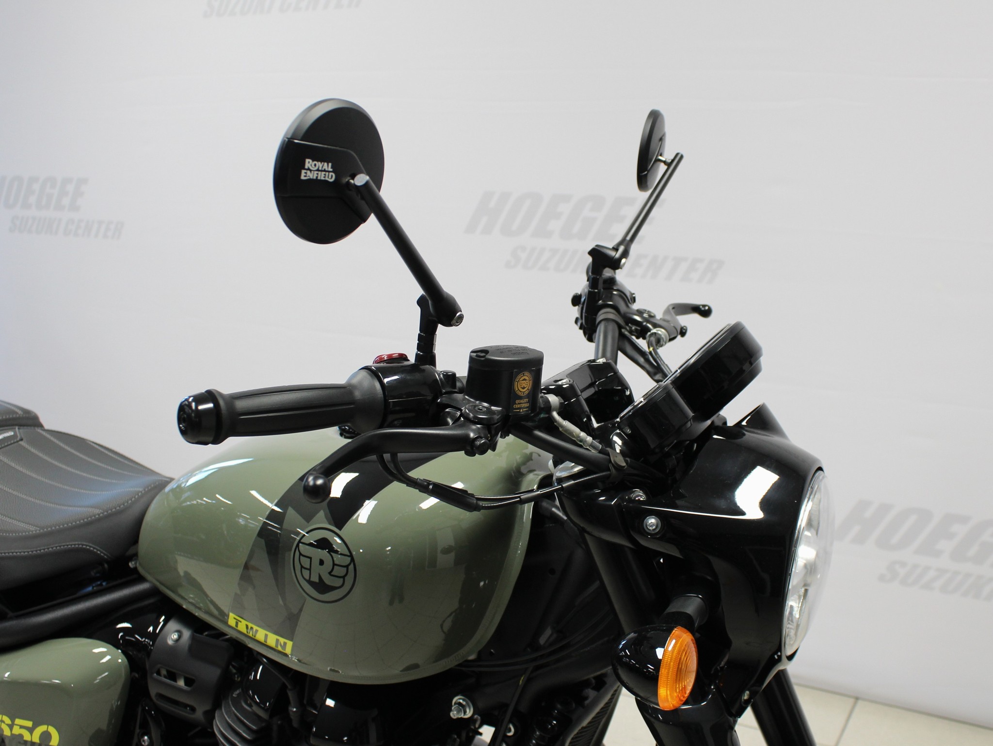 ROYAL-ENFIELD Shotgun 650 Green Drill Plasma