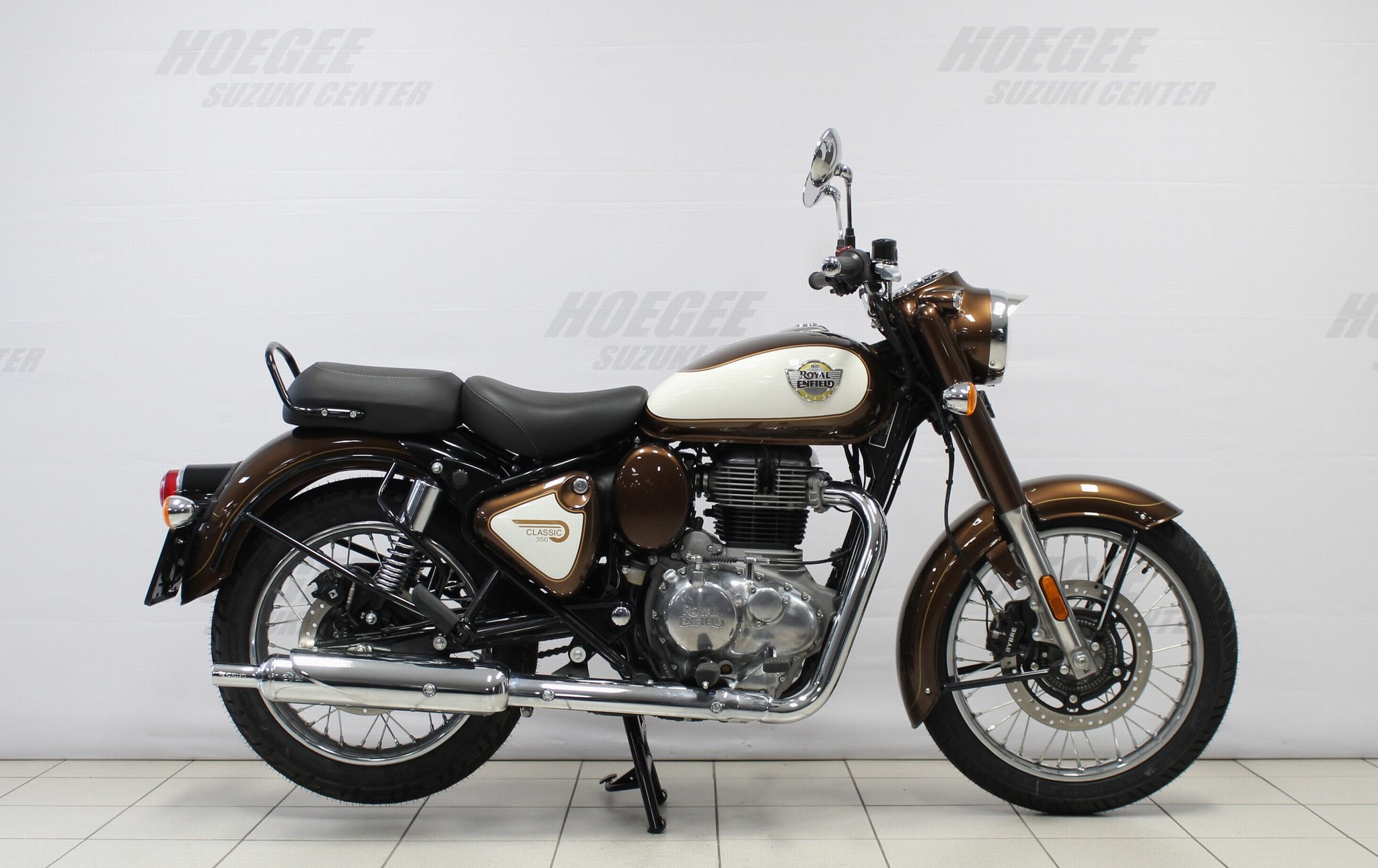 ROYAL-ENFIELD Classic 350 Medalllion Brown