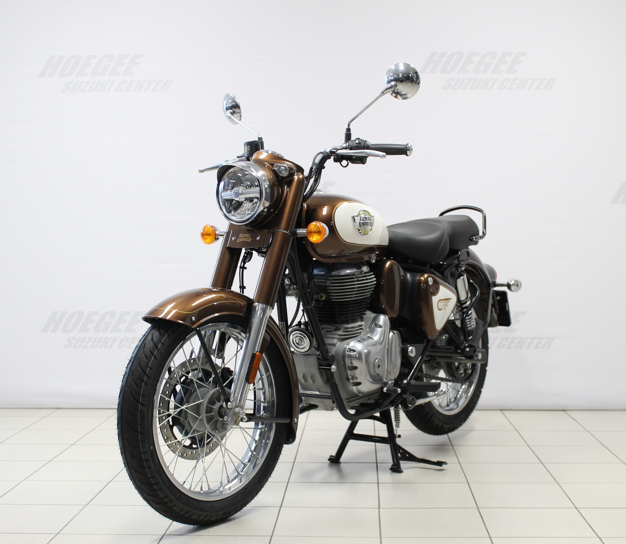 ROYAL-ENFIELD Classic 350 Medalllion Brown