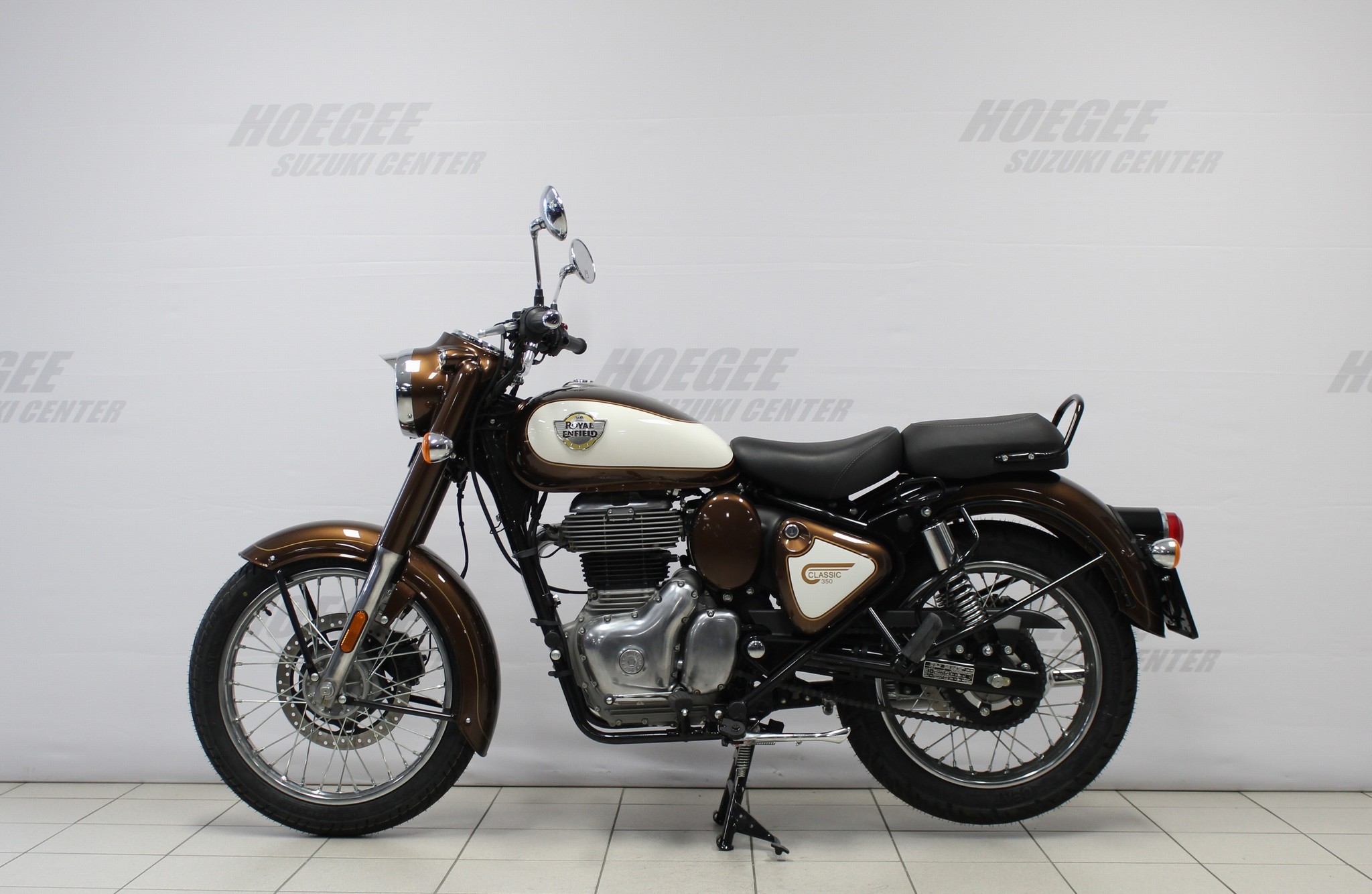 ROYAL-ENFIELD Classic 350 Medalllion Brown
