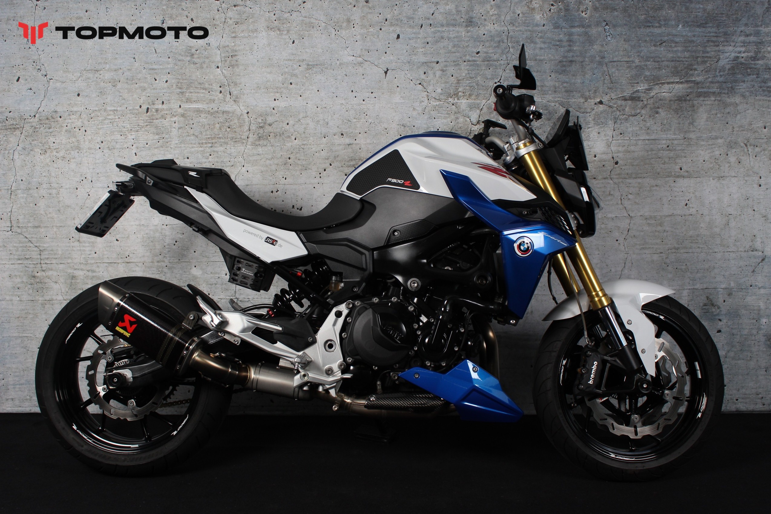 BMW F 900 R Akrapovic - Wilbers