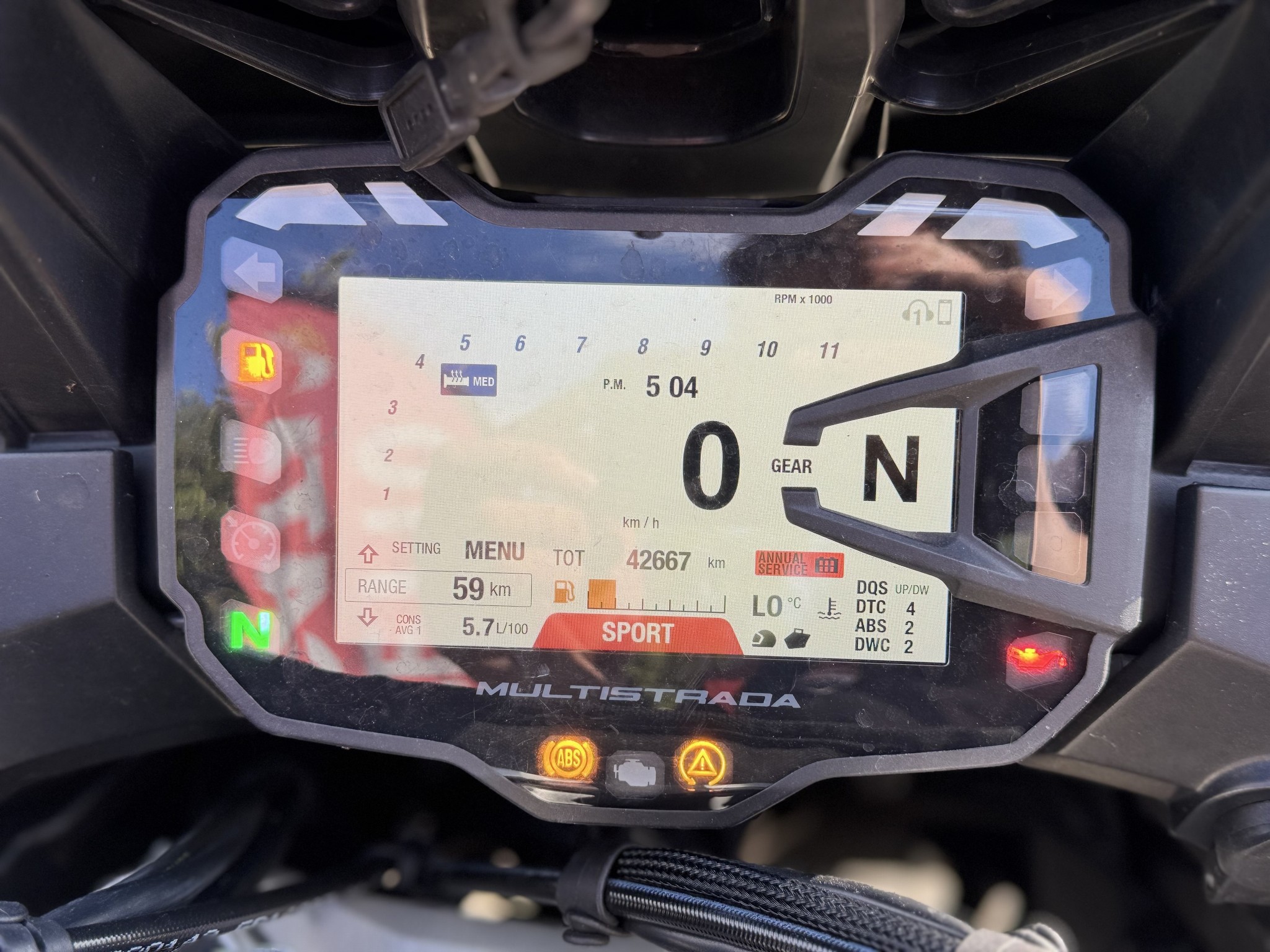 DUCATI Multistrada 1260 ENDURO SAND