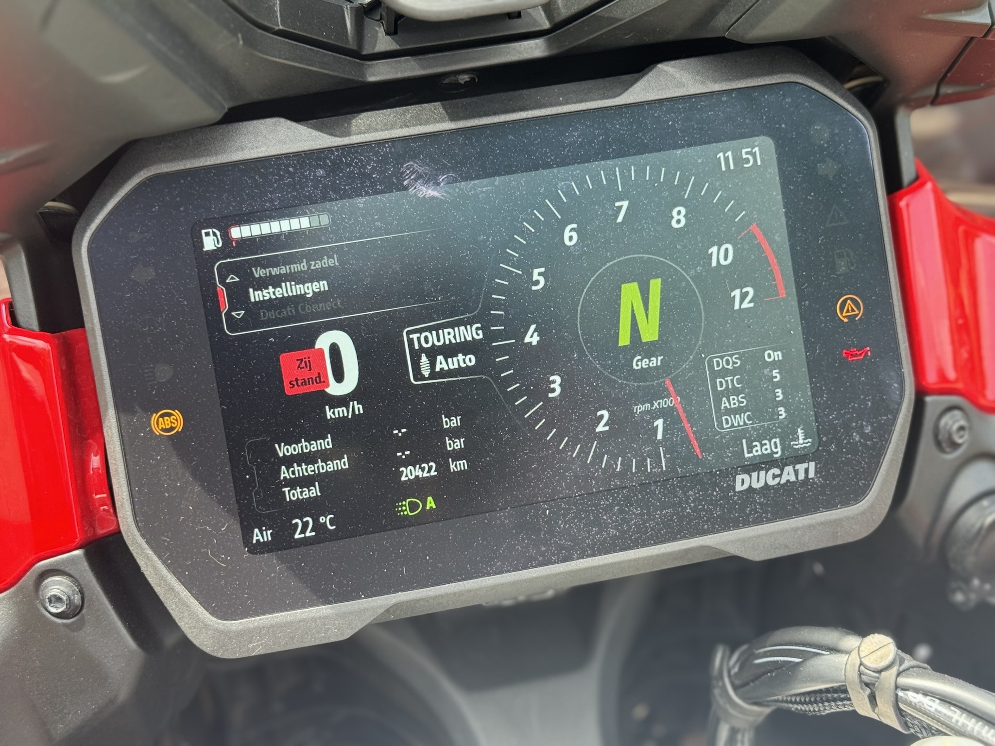 DUCATI Multistrada V4 S-Rader - Red