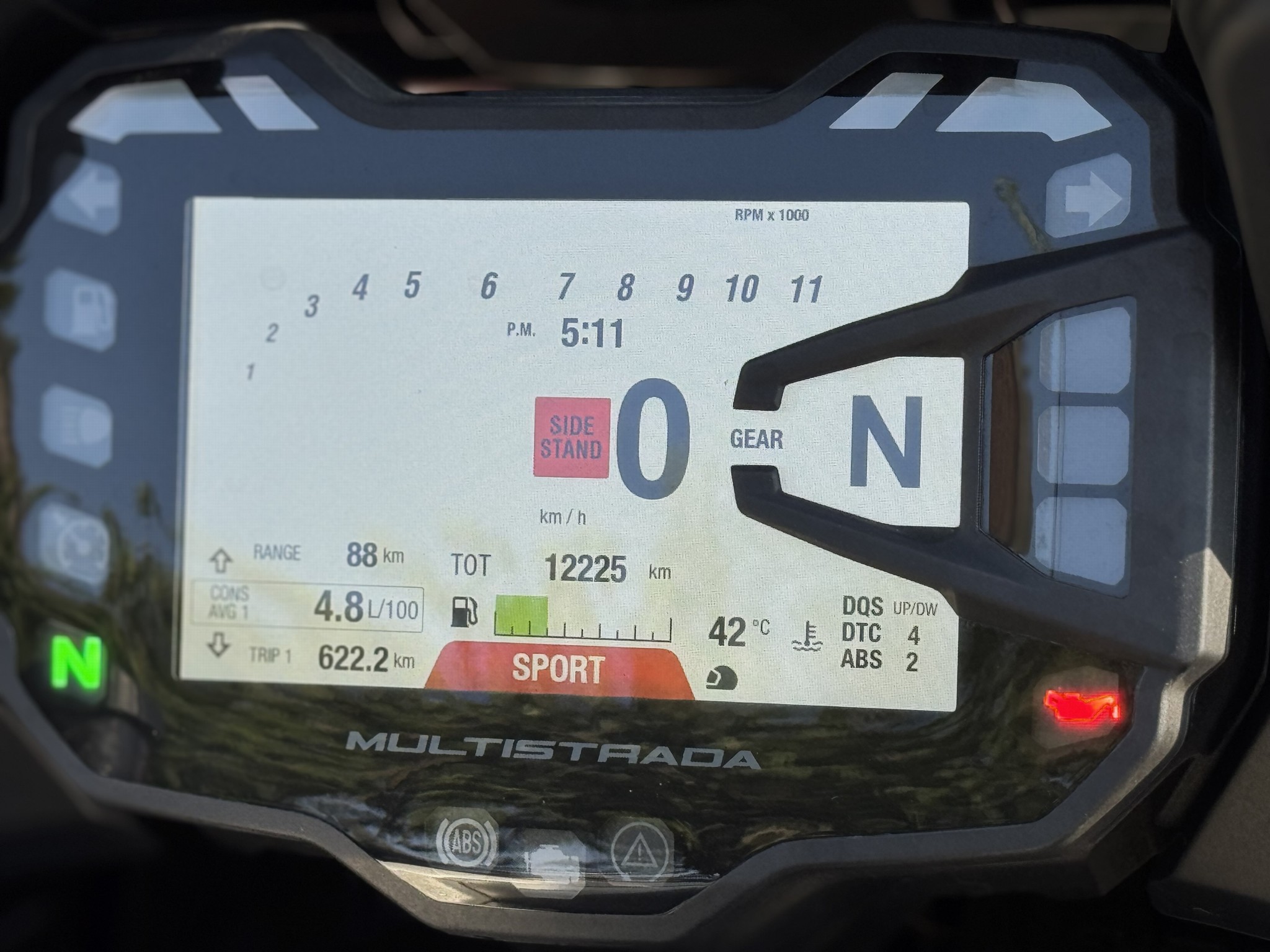 DUCATI Multistrada V2 S - Red