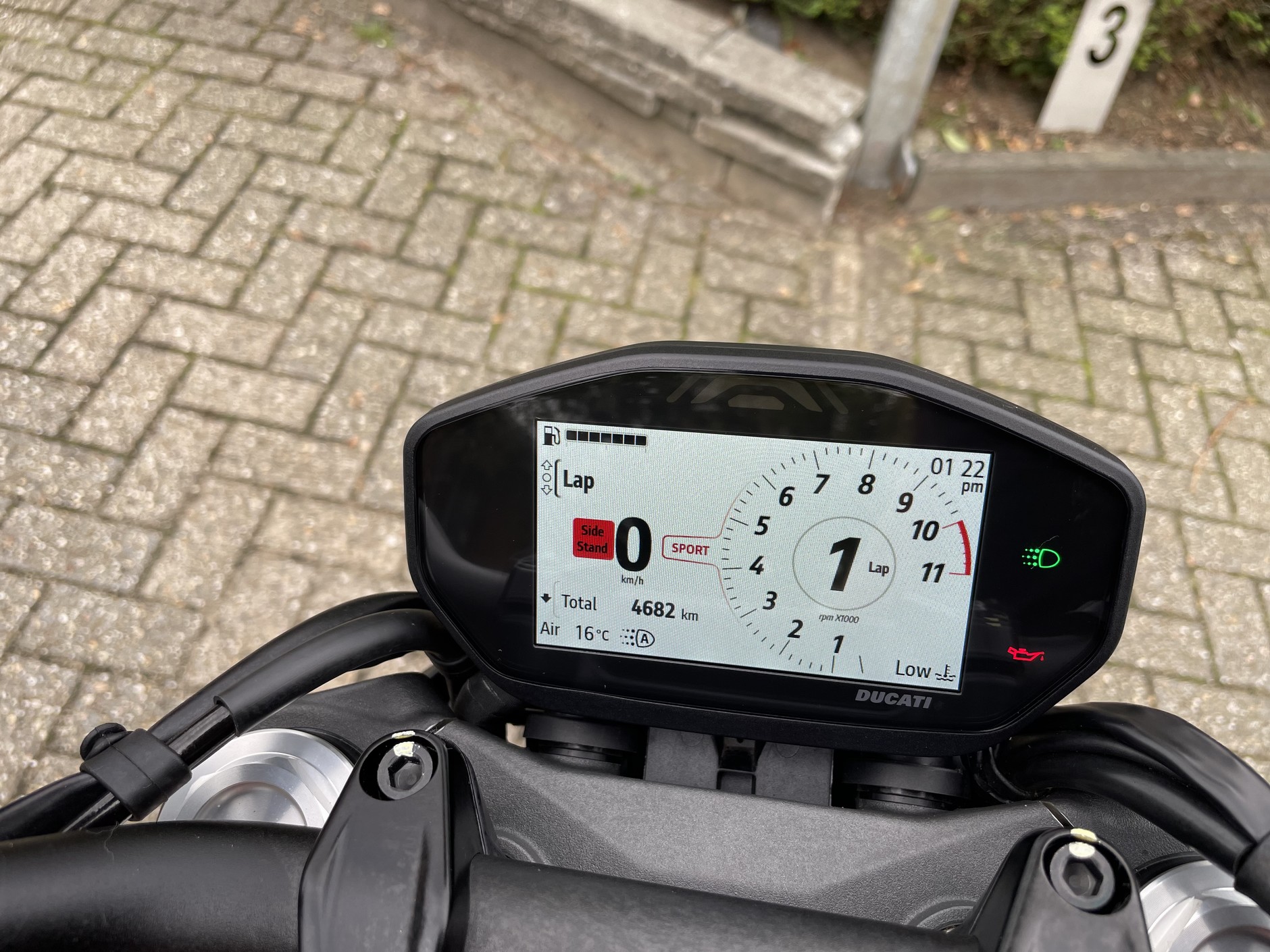DUCATI Monster Red