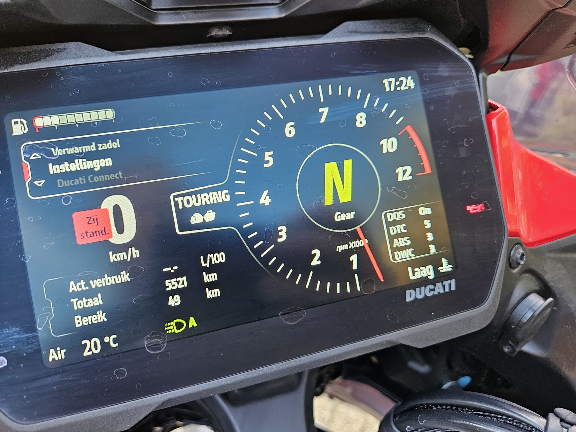DUCATI Multistrada V4 S-FULL - Red