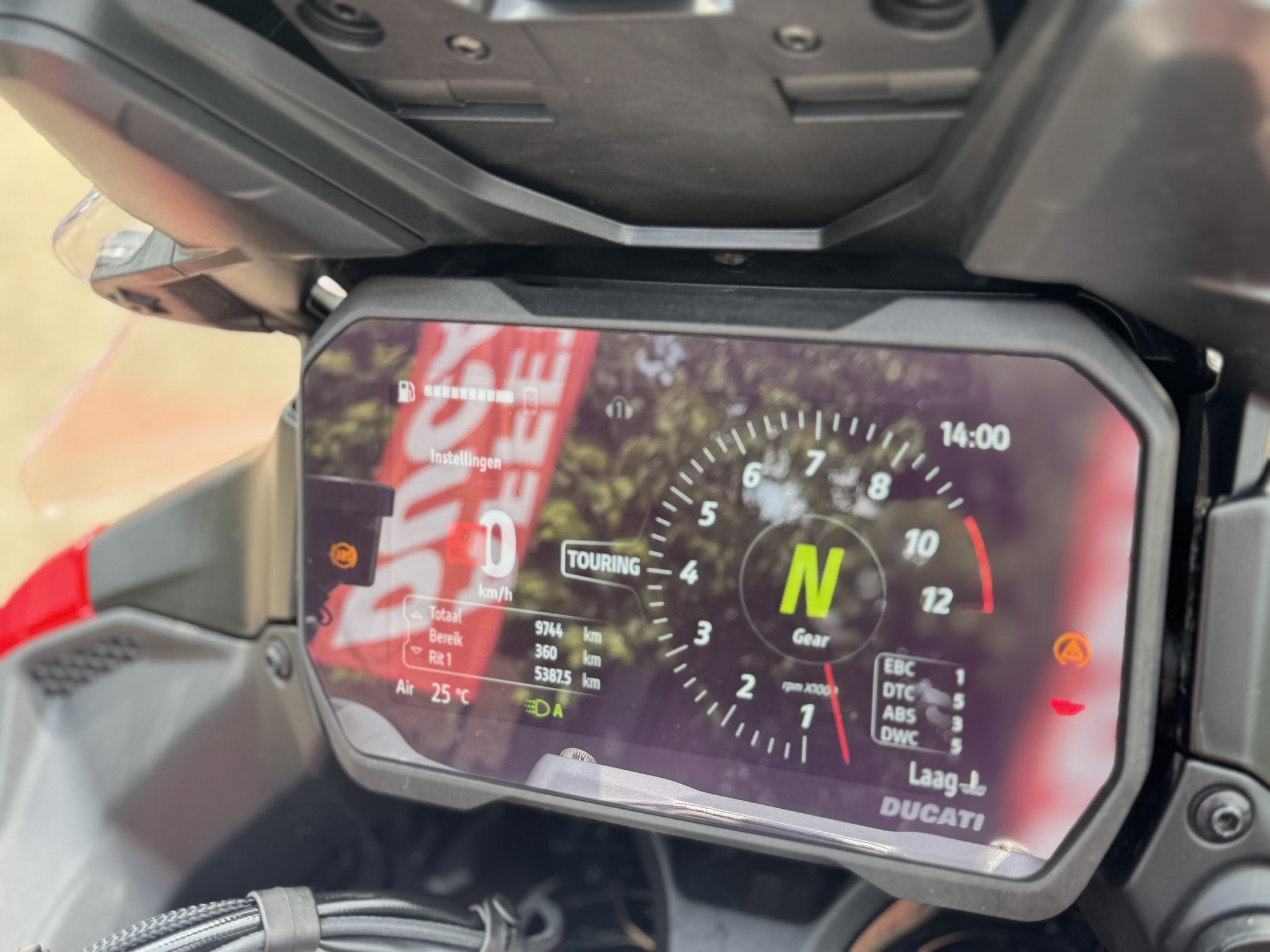 DUCATI Multistrada V4 S-Rader - Red