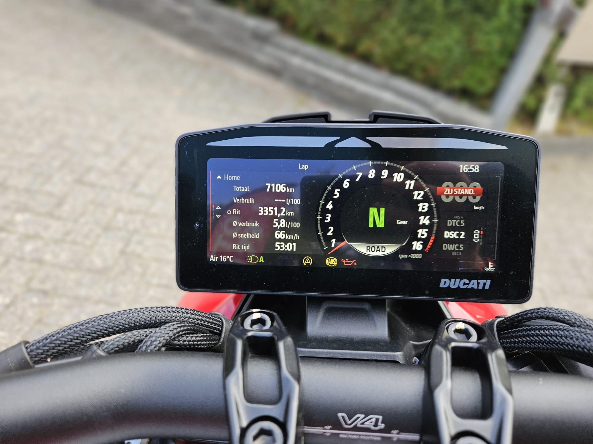 DUCATI Streetfighter V4 S Red