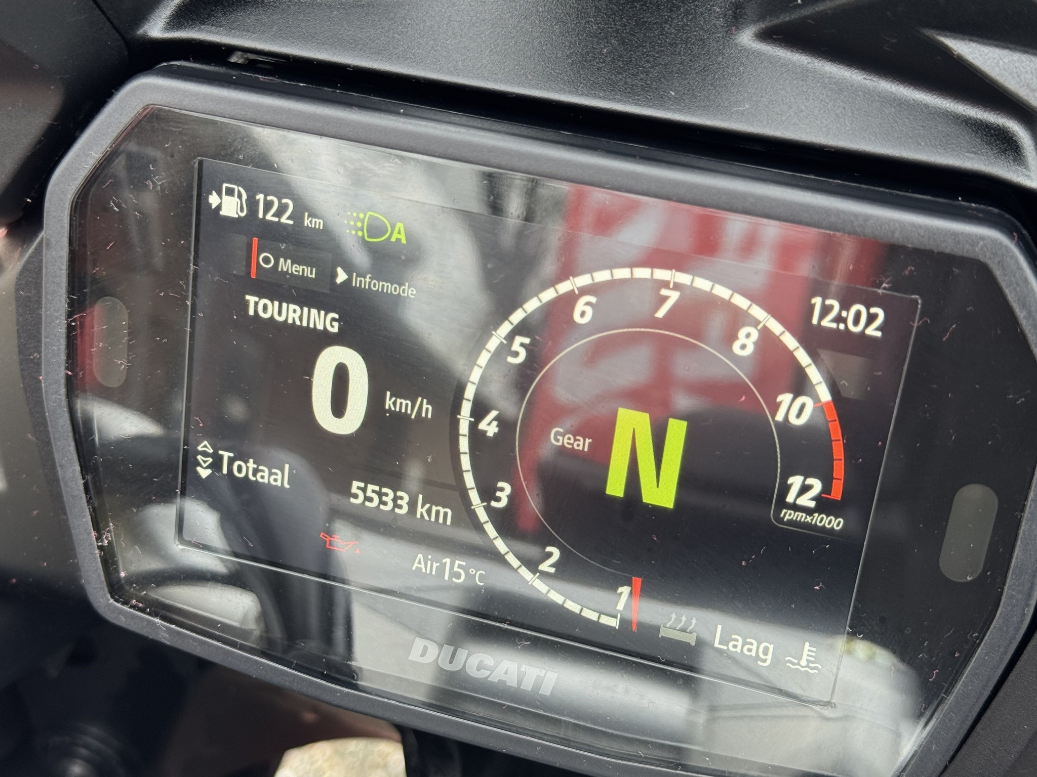 DUCATI Multistrada V2S Red