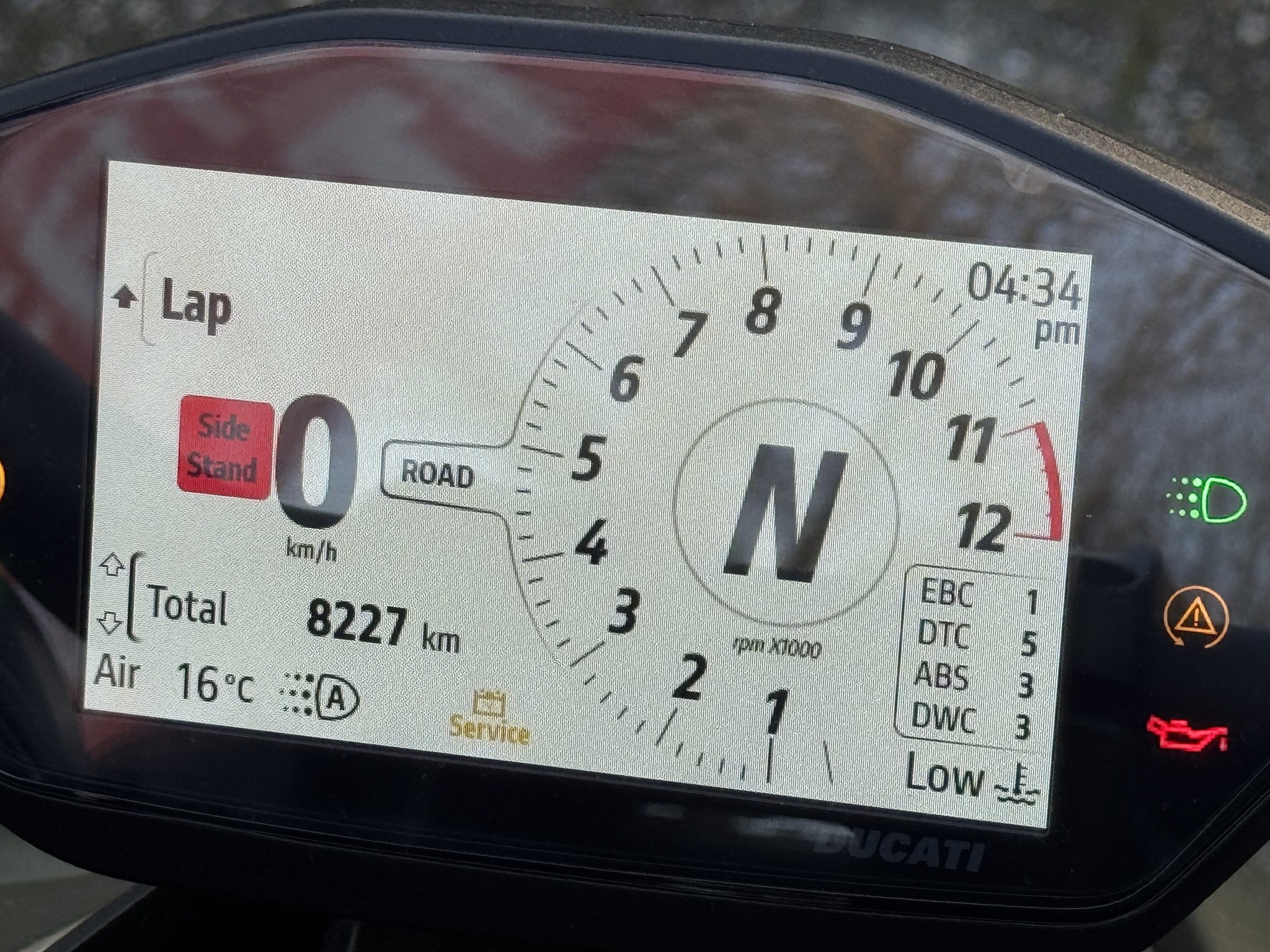 DUCATI Streetfighter V2 Storm Green