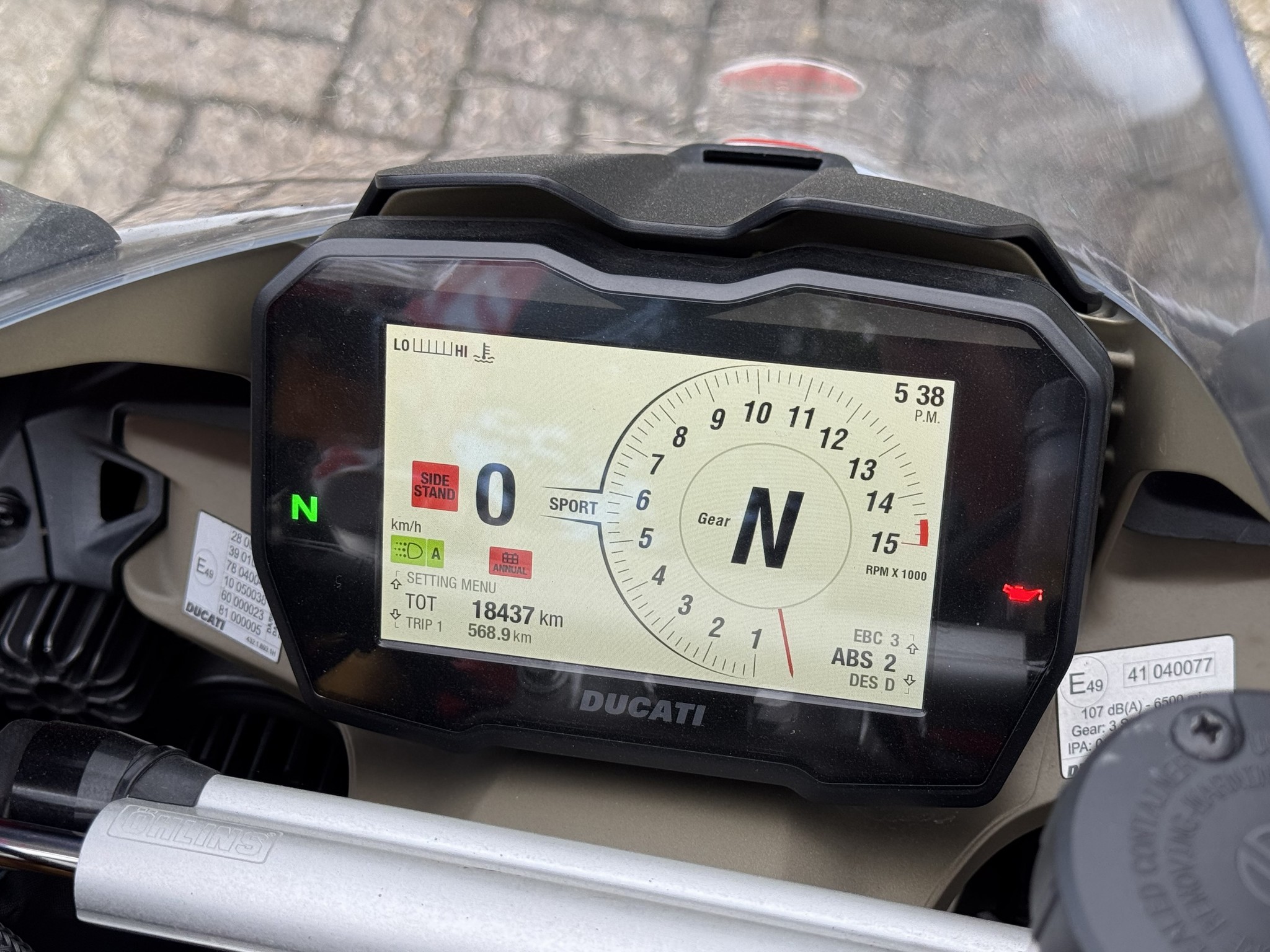DUCATI Panigale V4S Corse