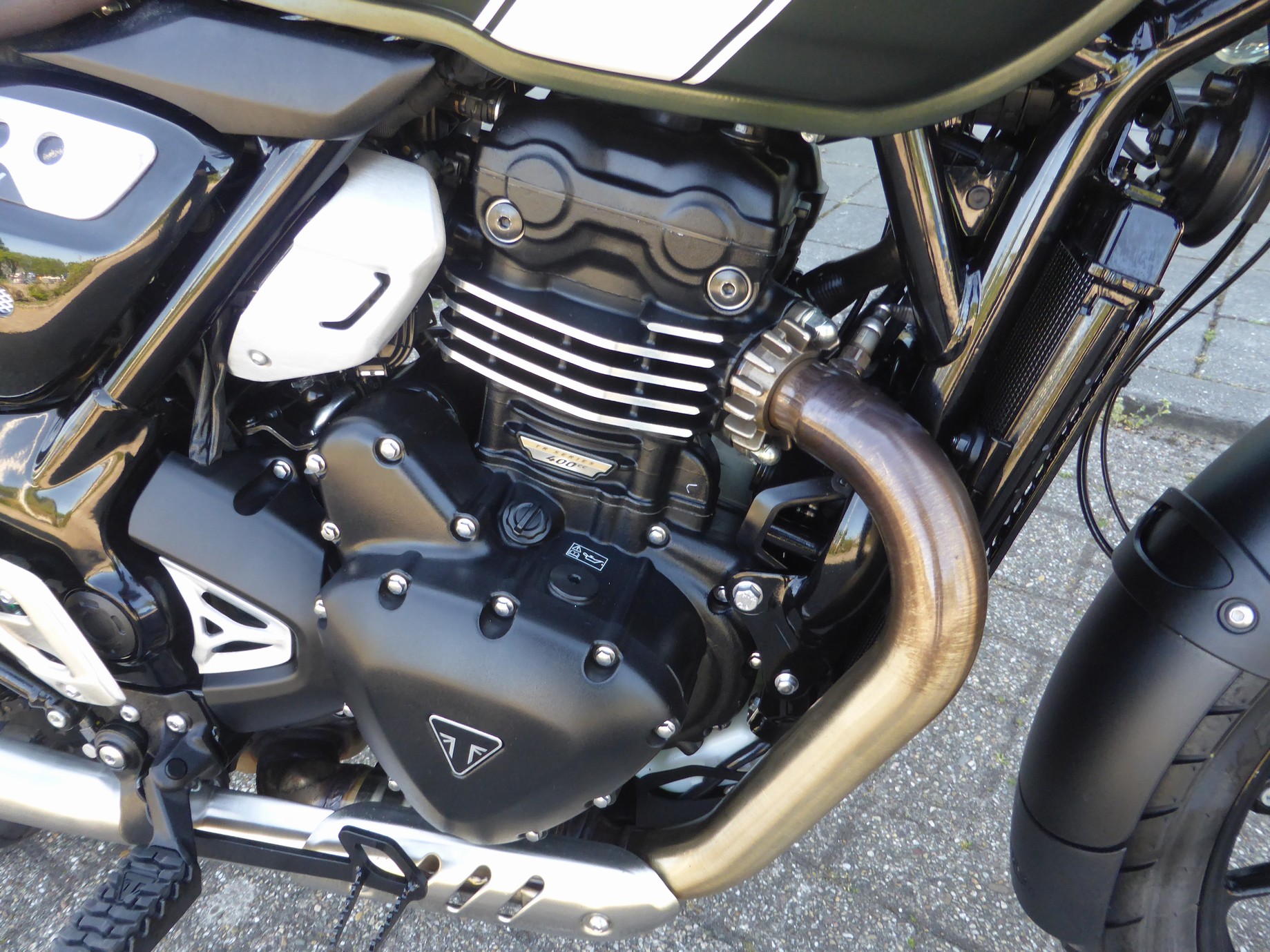 TRIUMPH - Scrambler 400 X Nieuw door ons
