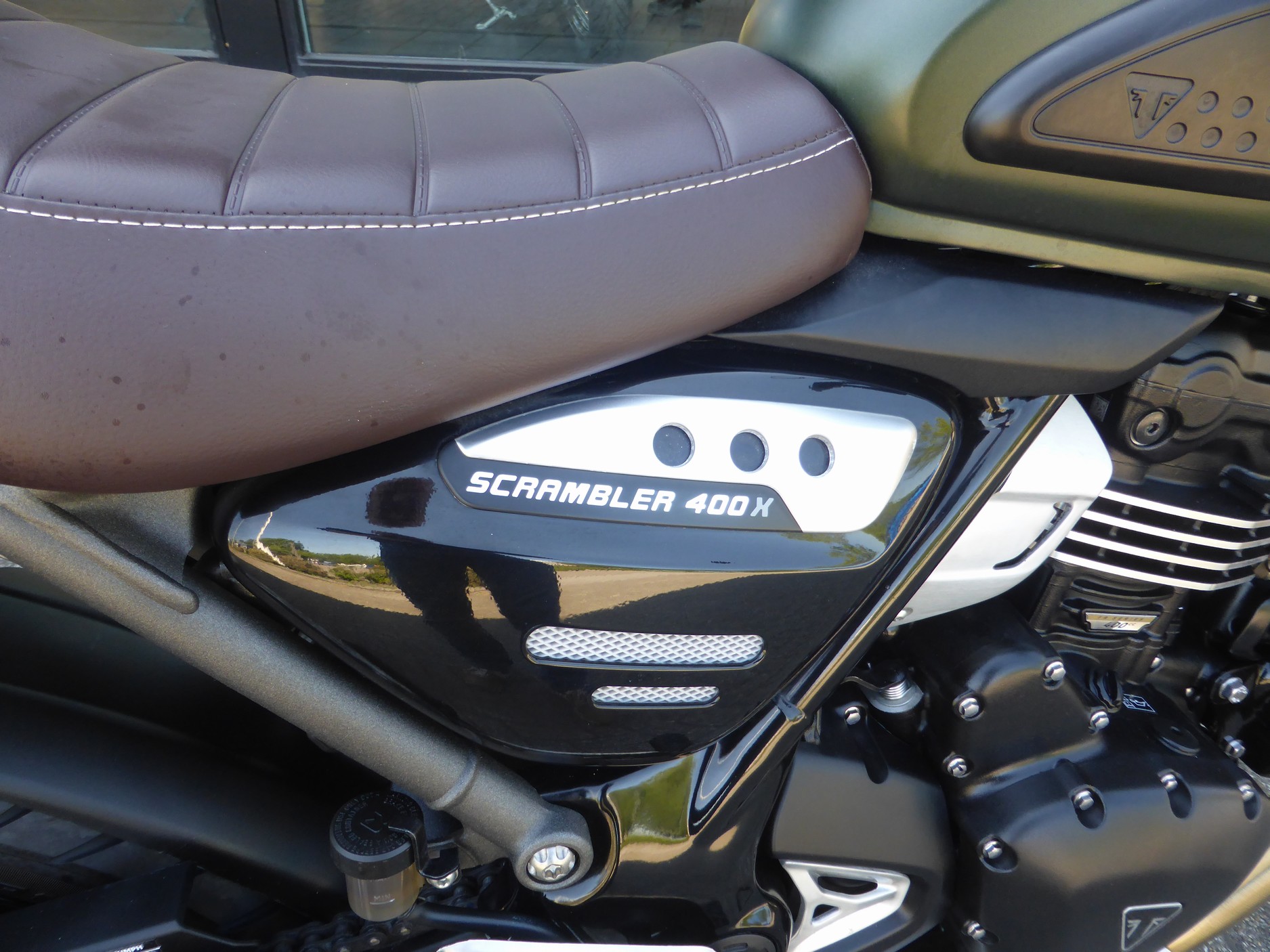 TRIUMPH - Scrambler 400 X Nieuw door ons