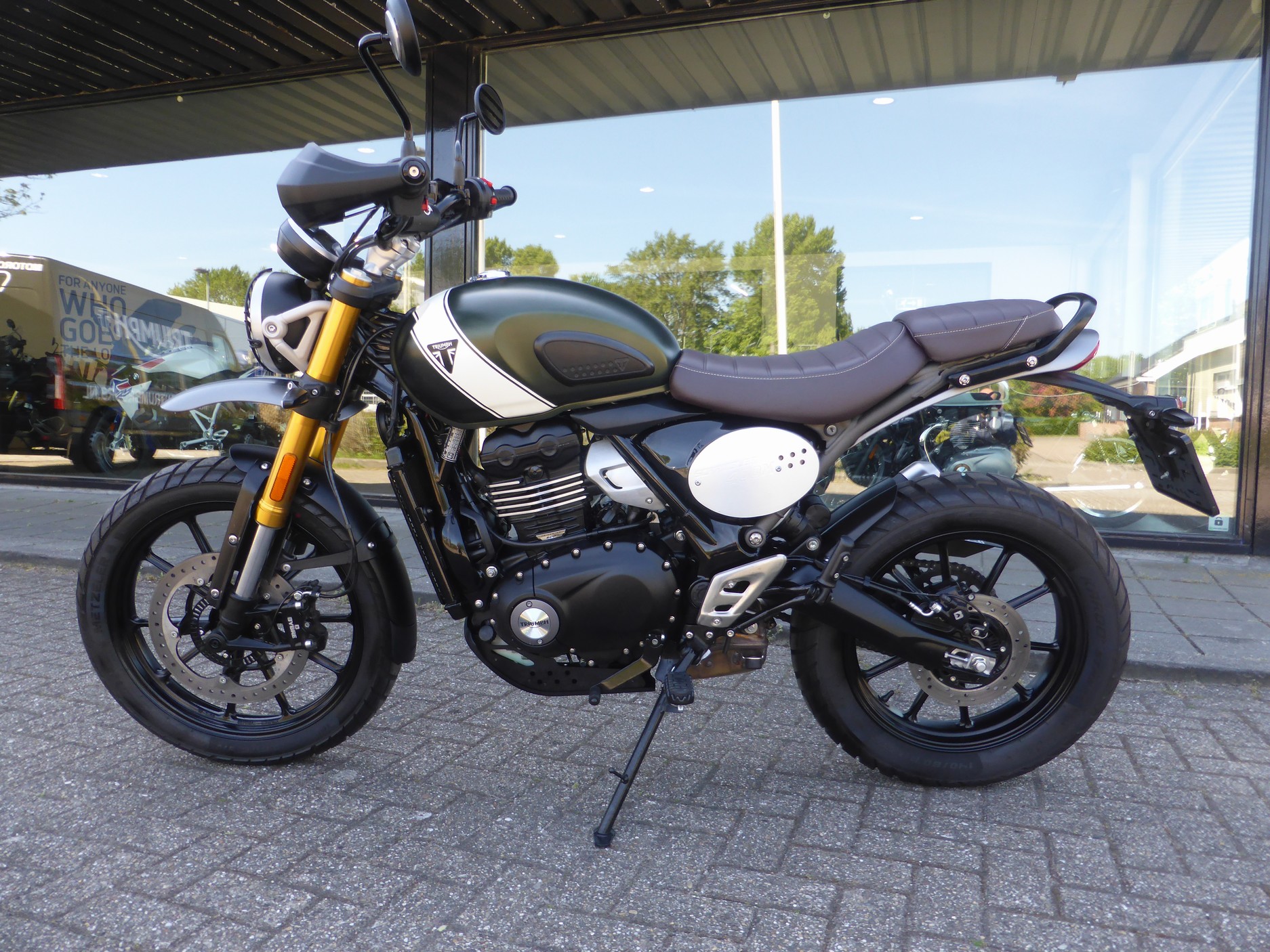 TRIUMPH - Scrambler 400 X Nieuw door ons