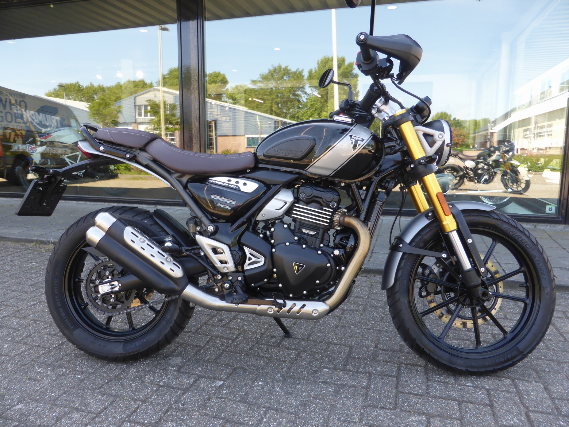 TRIUMPH - Scrambler 400 X Van eerste eig