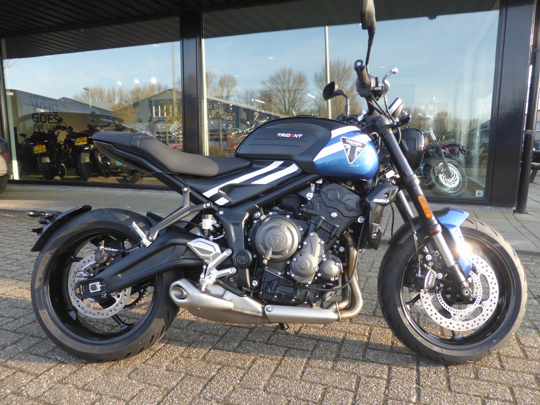 TRIUMPH - Trident 660 cruise control, sh