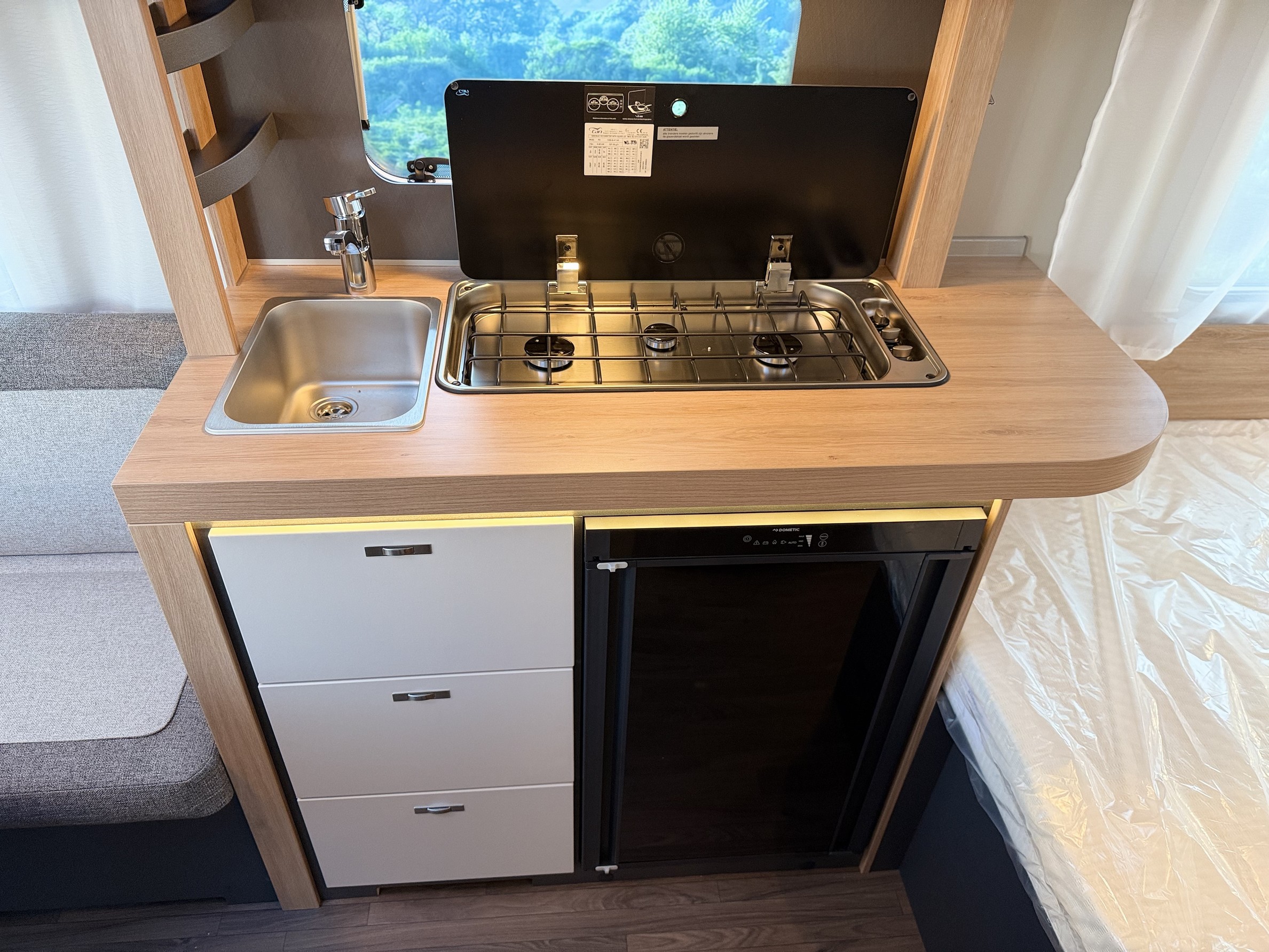 KNAUS SPORT 450 FU gas uitvoering