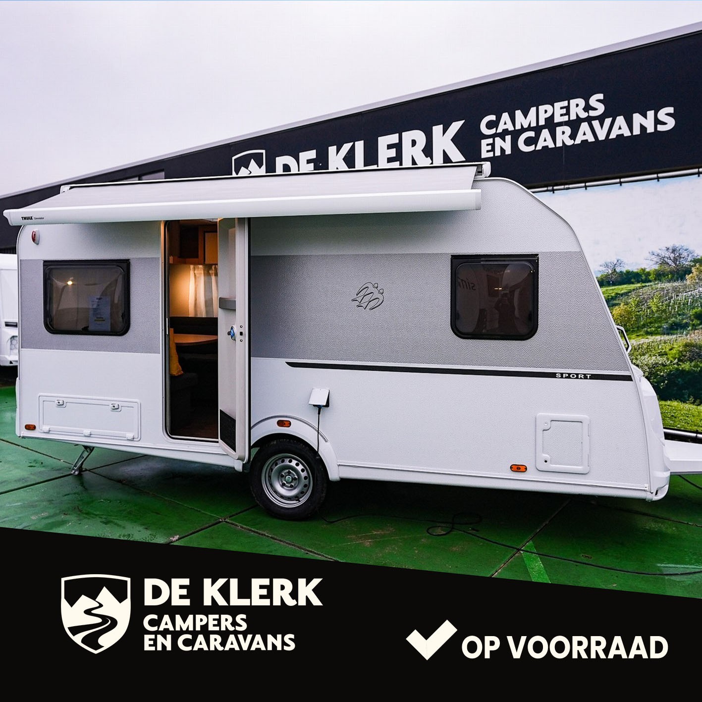 KNAUS SPORT 450 FU gas uitvoering