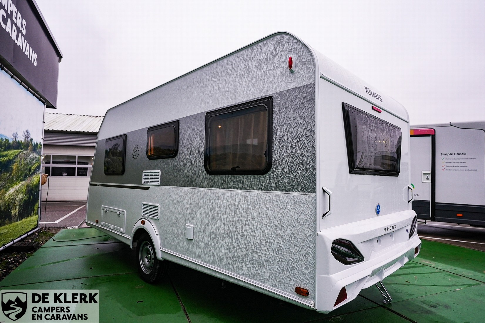 KNAUS SPORT 450 FU gas uitvoering