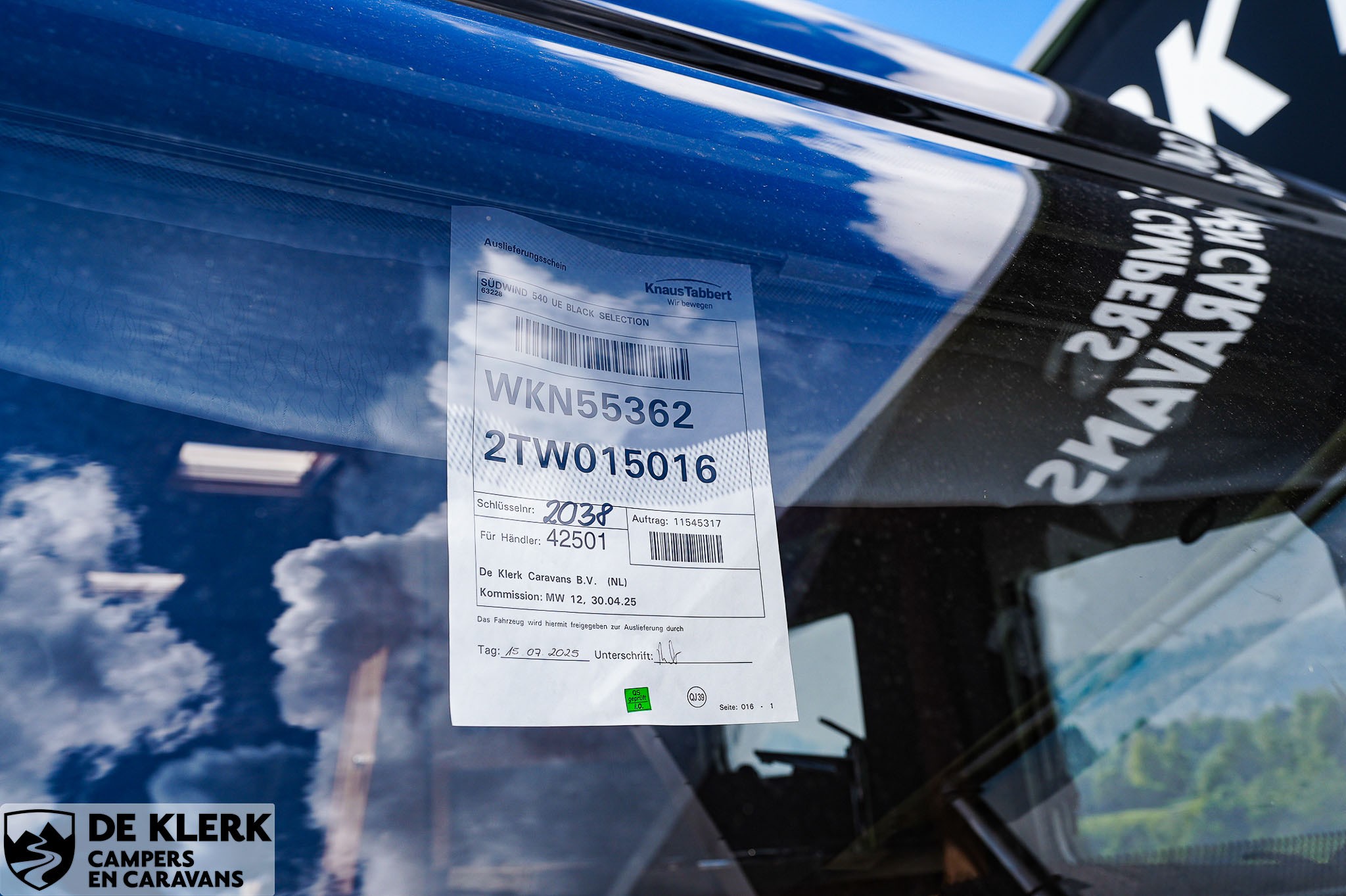 KNAUS SUDWIND 540 UE Black selection