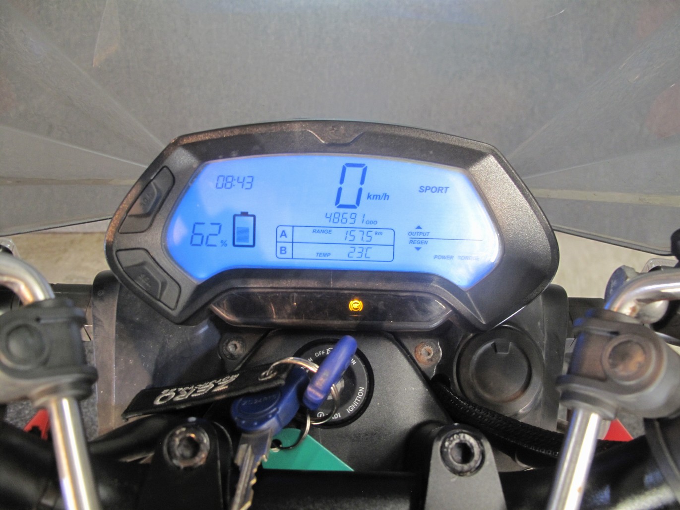 ZERO - SR ZF 13.0 Keurige motorfiets