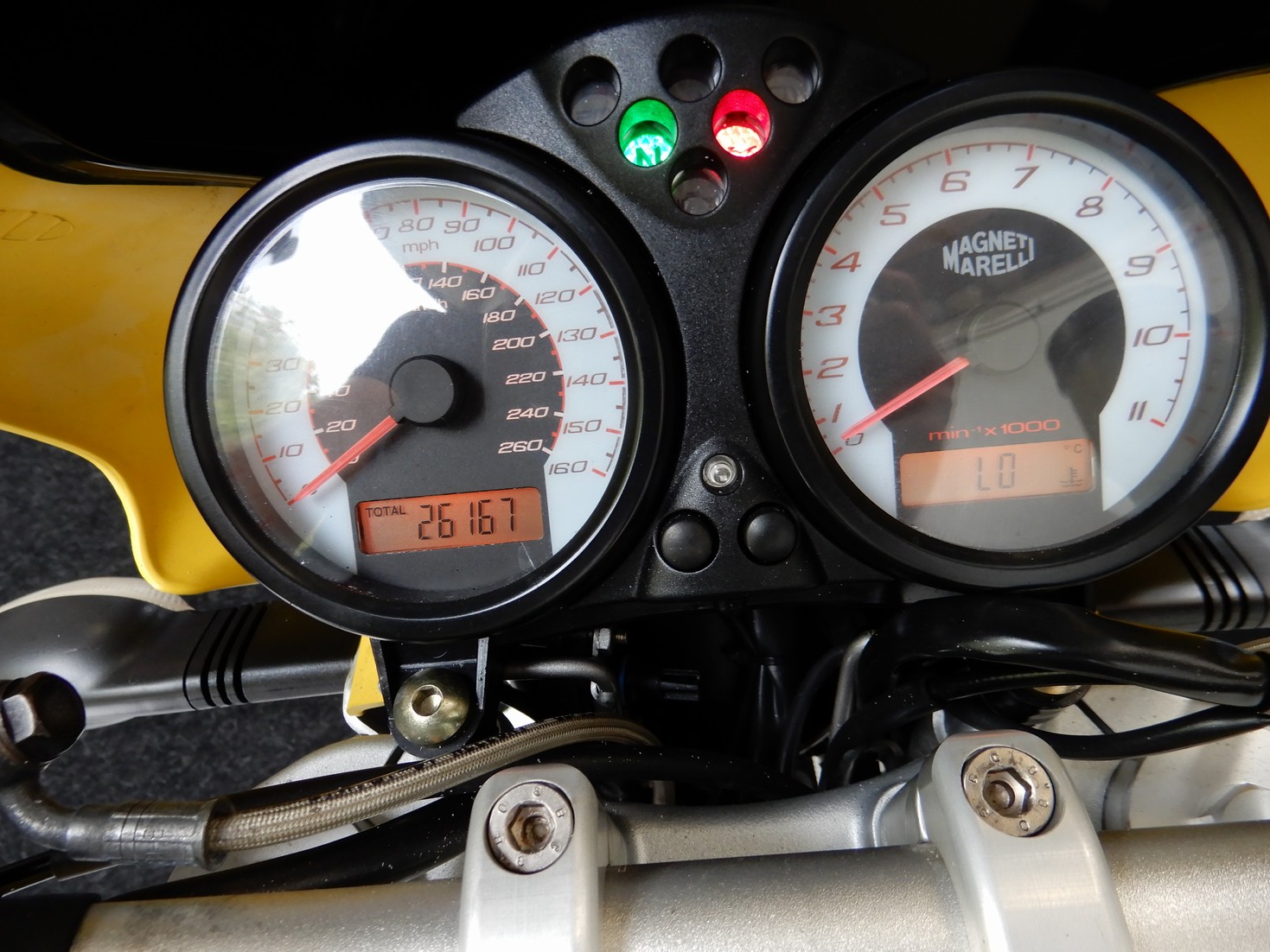 DUCATI - M 800 S2R 35 kw of vol vermoge