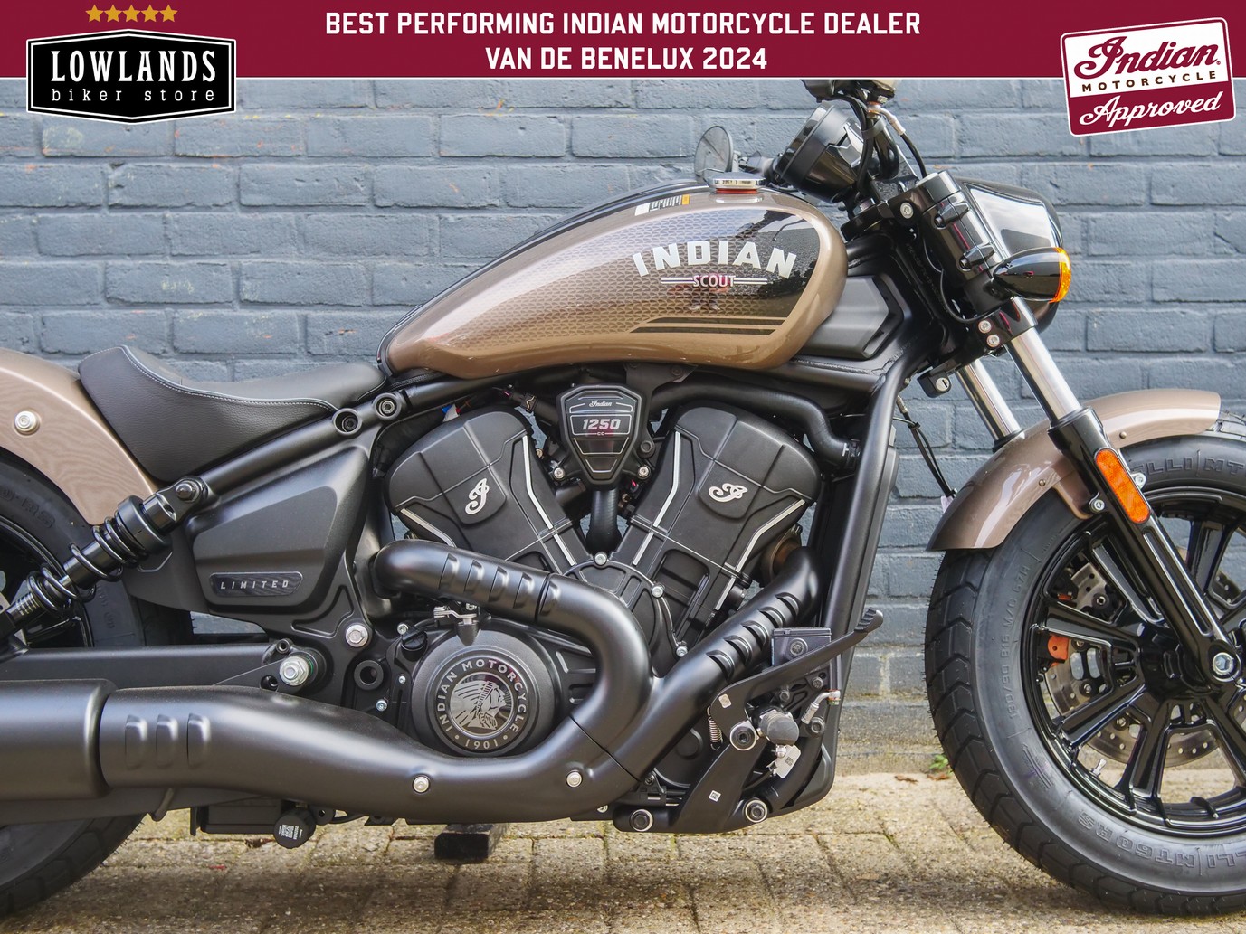 INDIAN - Scout Bobber 1250 Limited + Te