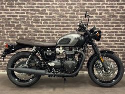 BONNEVILLE T120 BLACK Matt Sil
